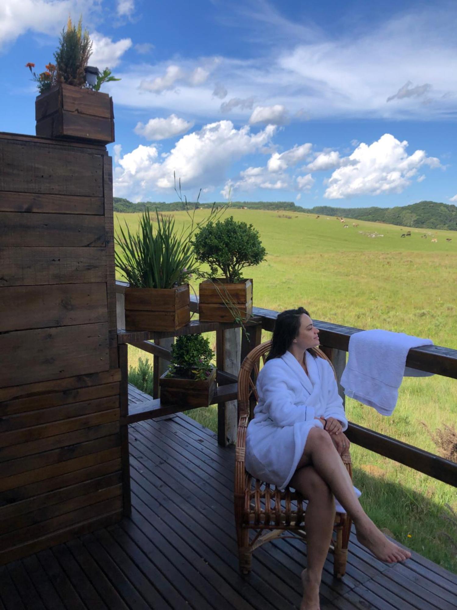 Villa Fazenda - Economize Cambará Esterno foto